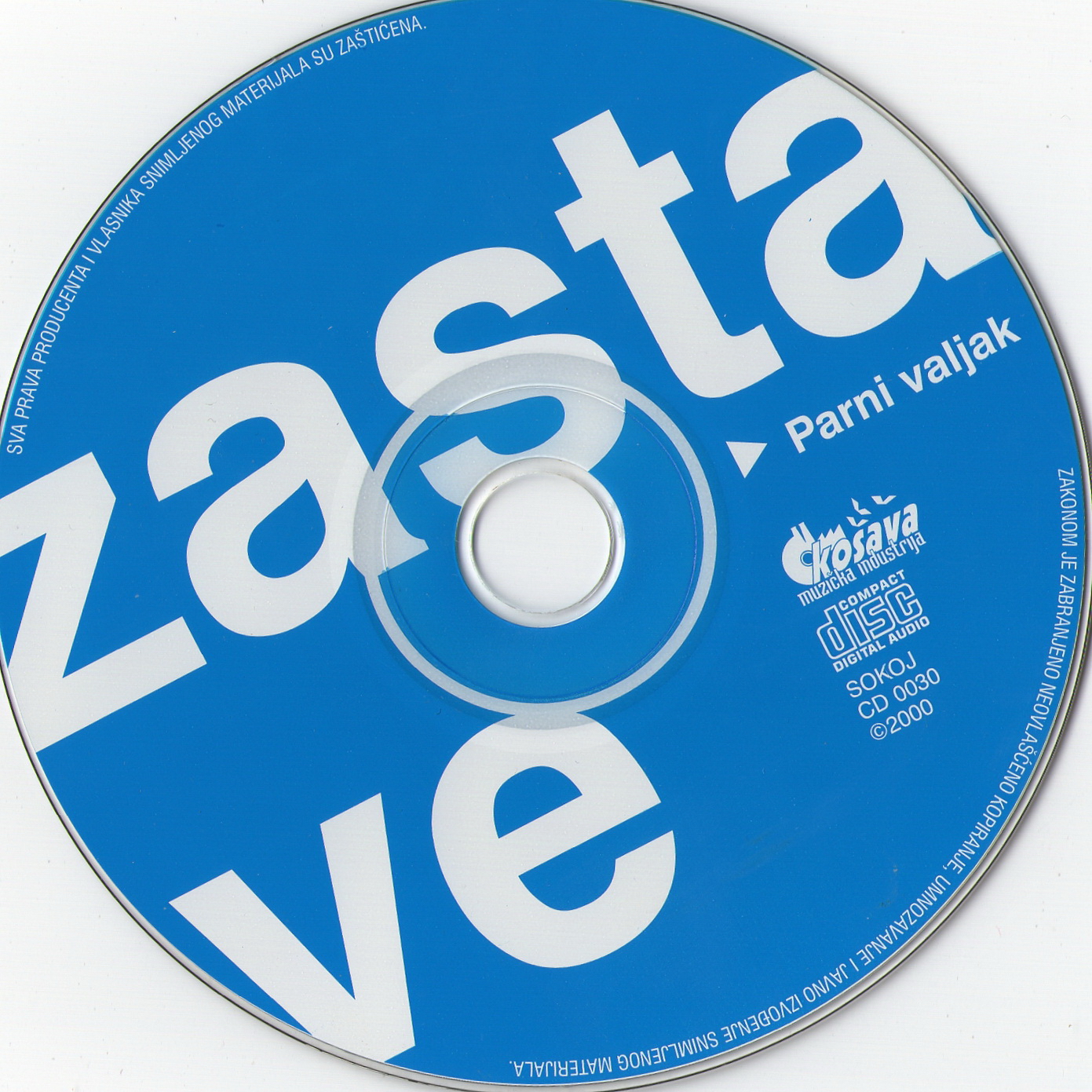 Parni valjak 2000 Zastave cd