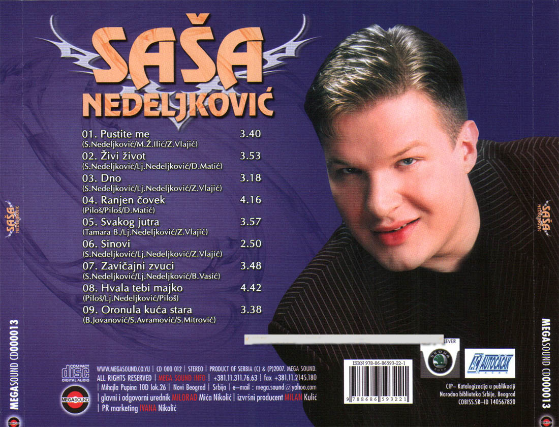 Sasa Nedeljkovic 2007 Zadnja