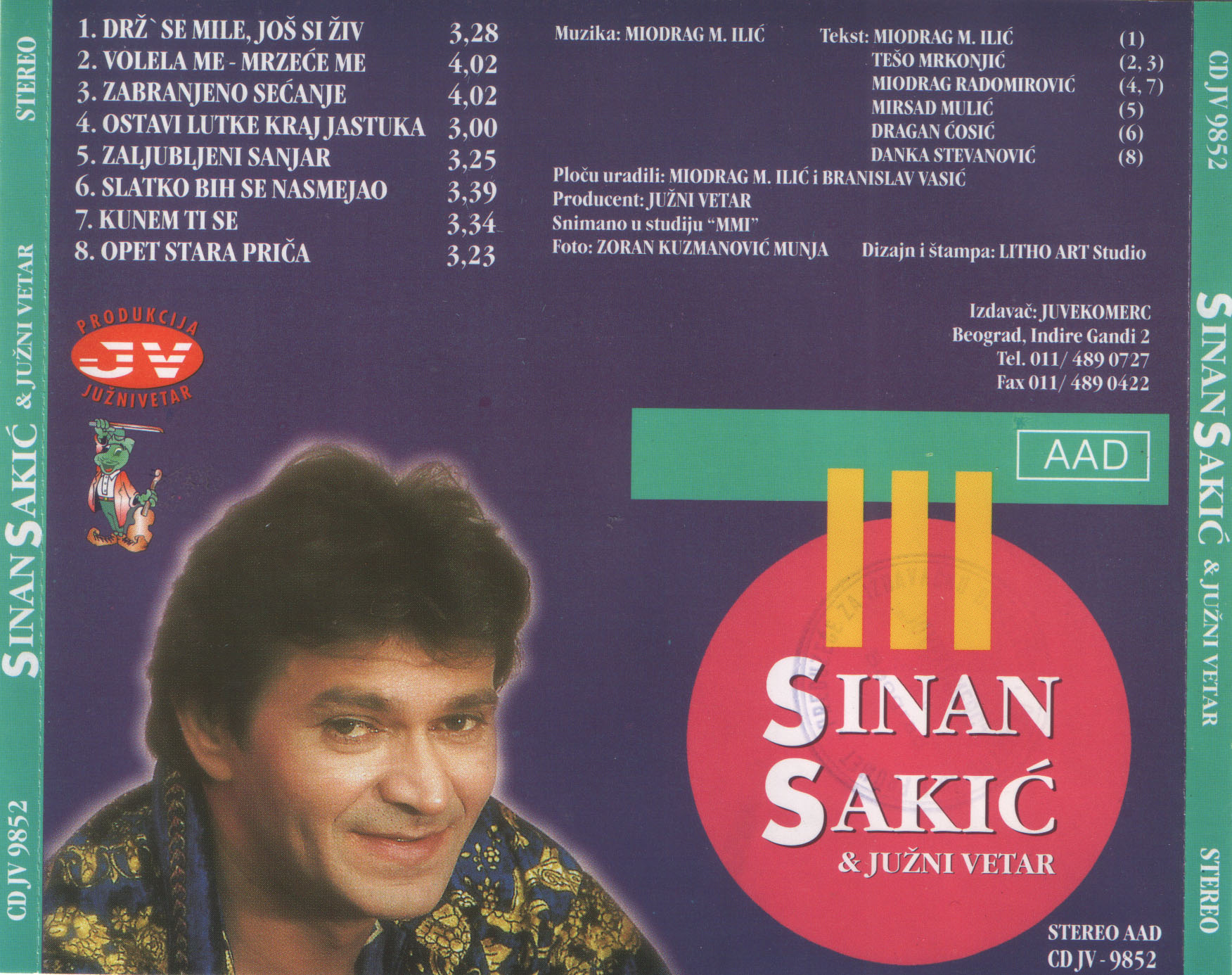 Sinan Sakic 1998 Zadnja