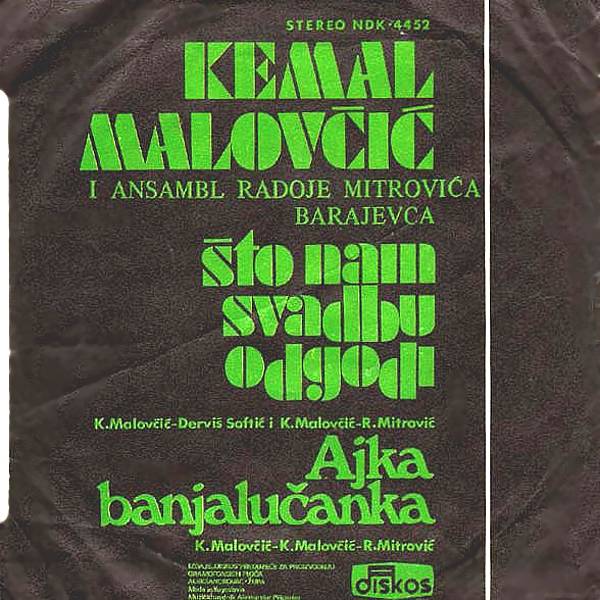 Kemal Malovcic 1975 Singl zadnja