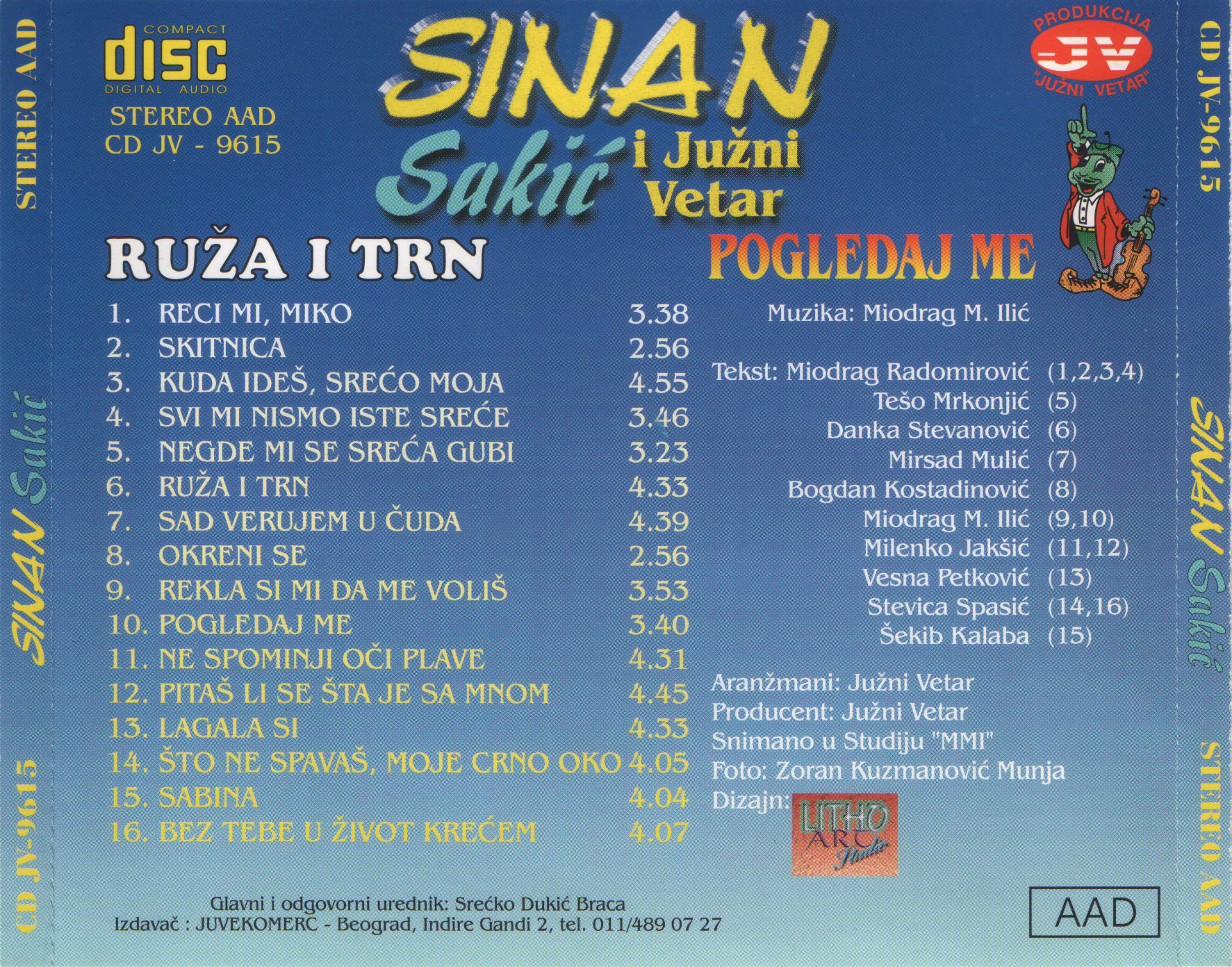 Sinan Sakic 1996 Zadnja