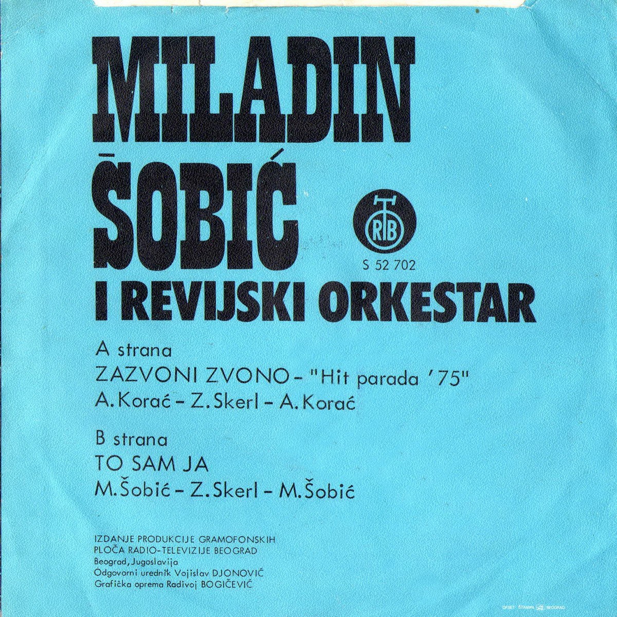 Miladin Sobic 1975 Zazvoni zvono b