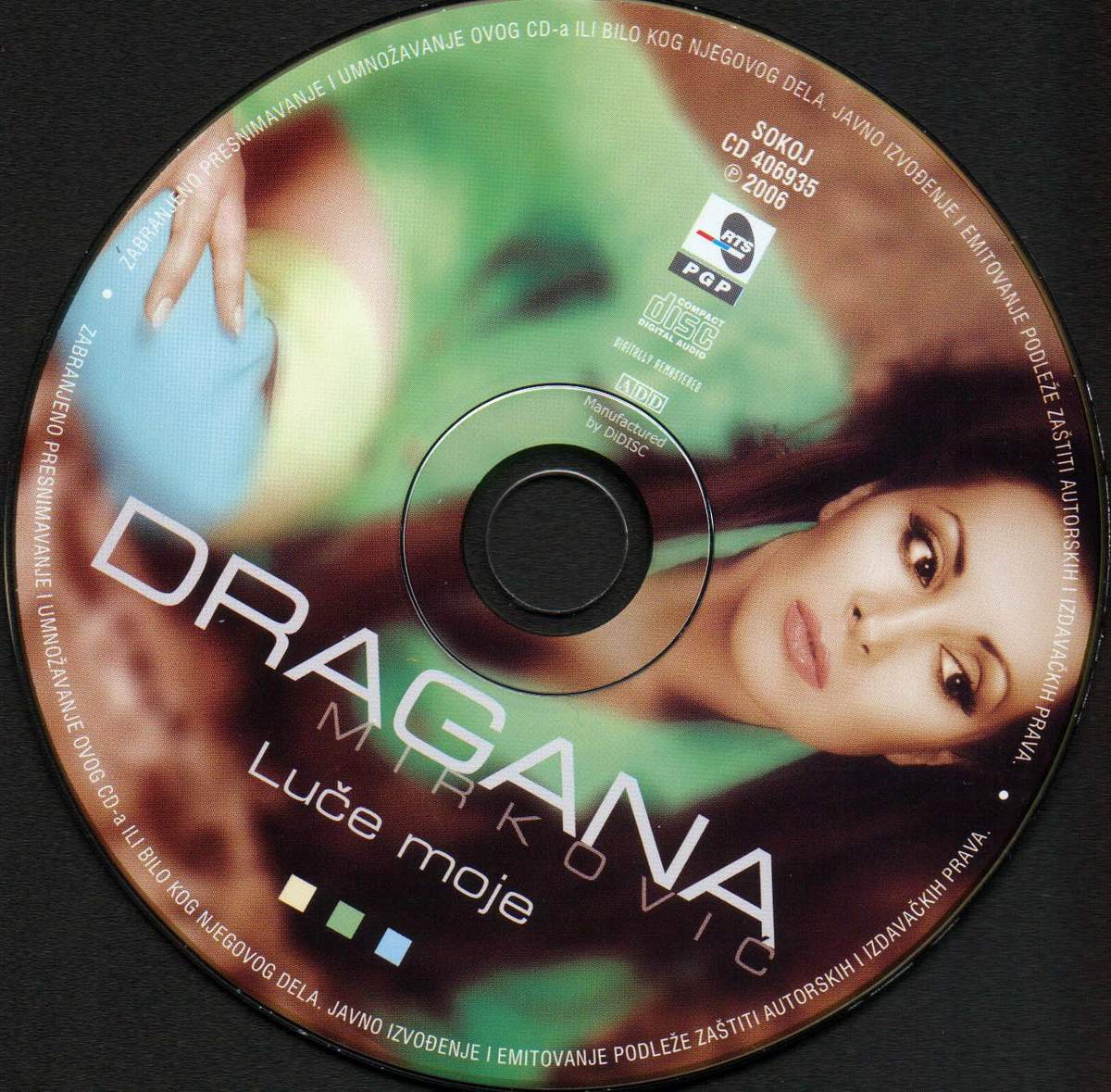 Dragana Mirkovi 2006 Lue moje 1 cd