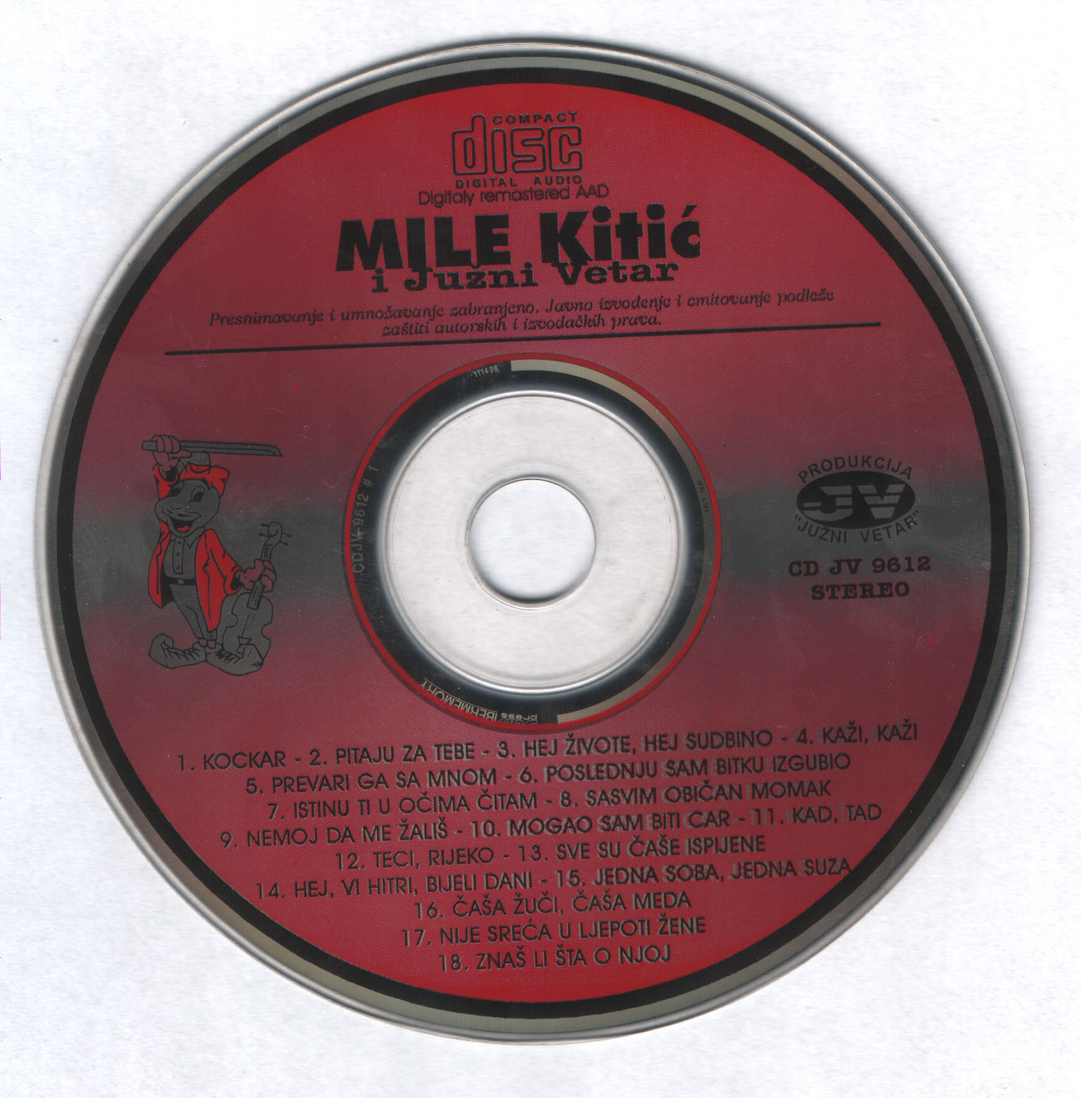 Mile Kitic 1996 Cd