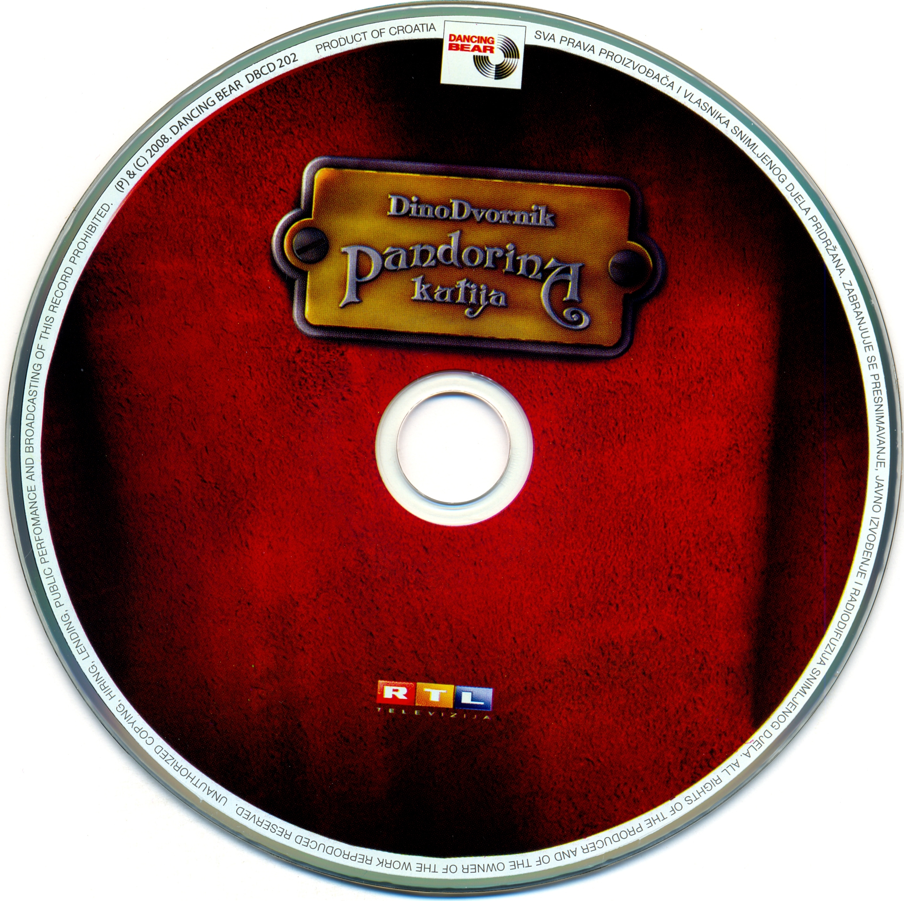 Dino Dvornik Pandorina kutija 2008 cd