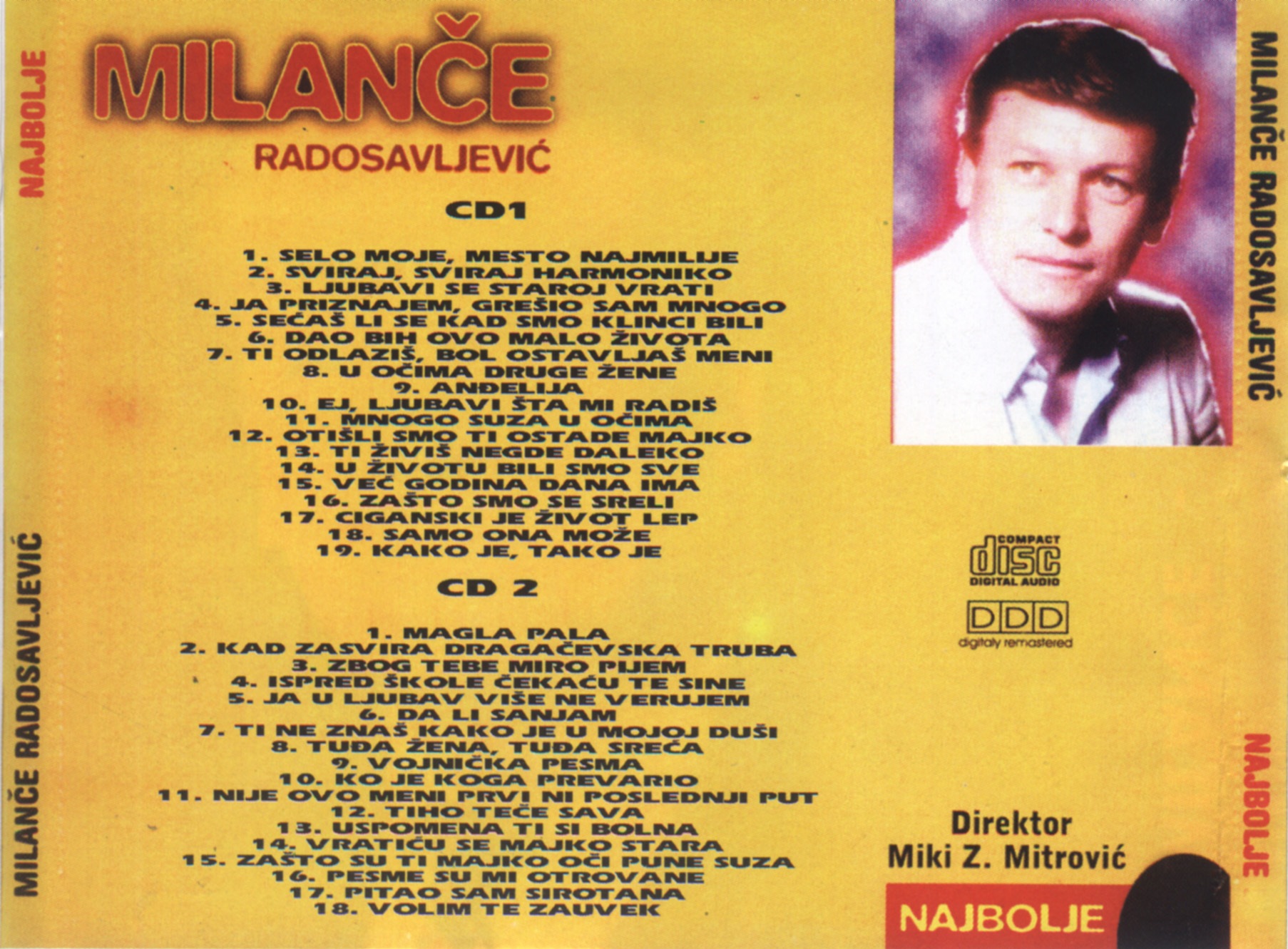 2 CD Najbolje Milance Radosavljevic Zadnja