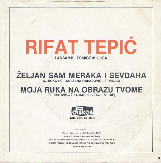 Rifat Tepic 1981 zadnja
