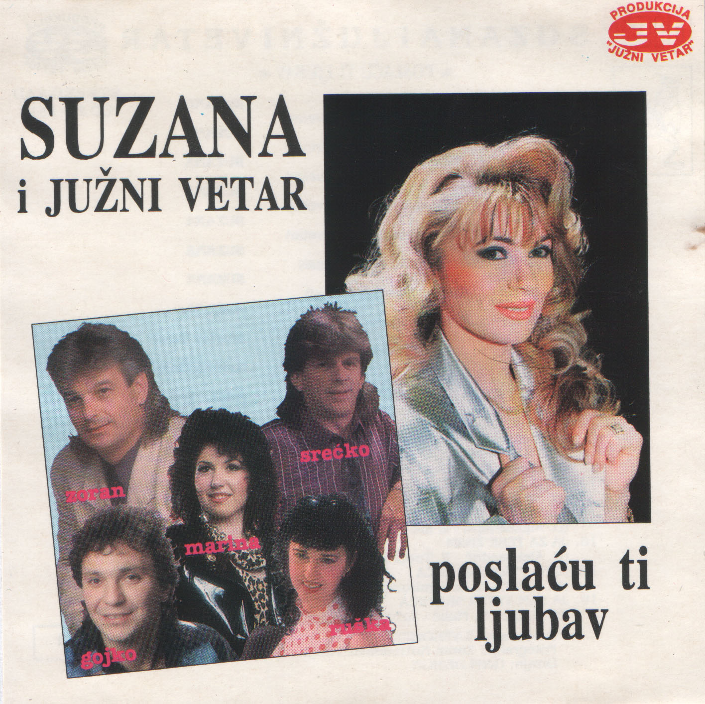 Suzana Jovanovic 1995 Prednja